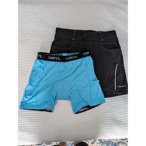 Trayl Bike Shorts and Baselayer